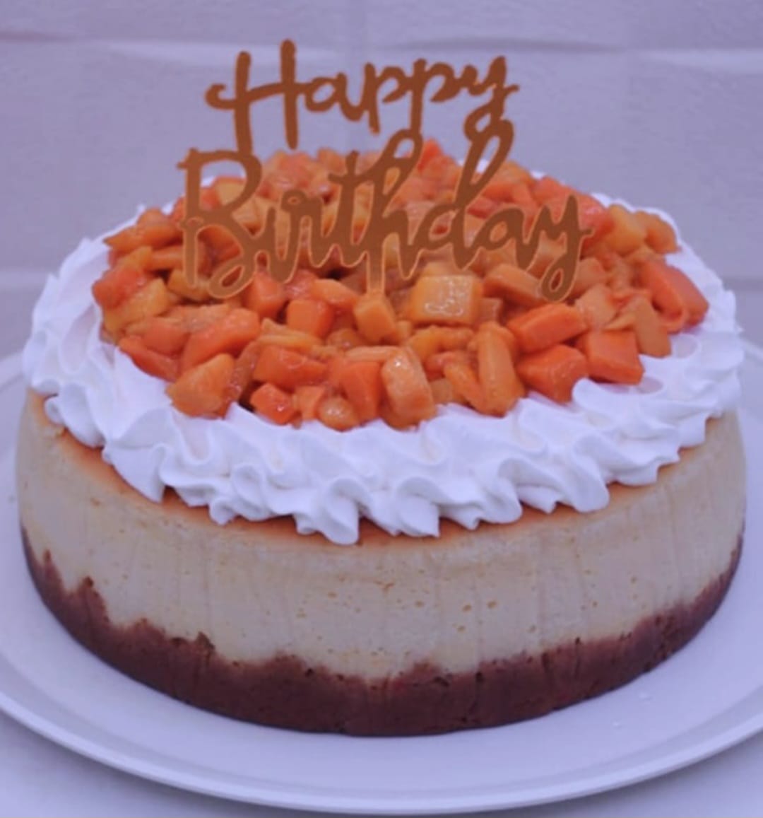 Cheesecake de mango