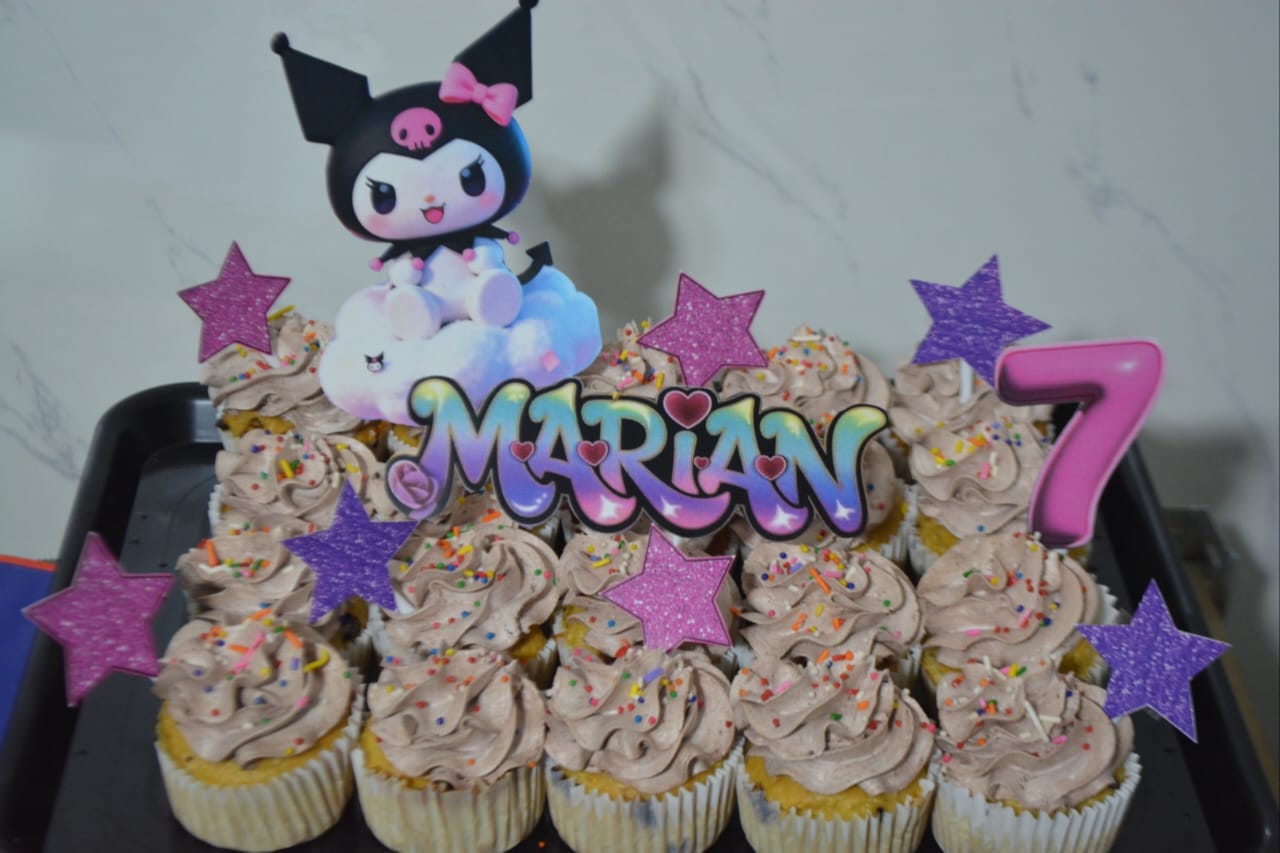 Cupcake de avena con plátano