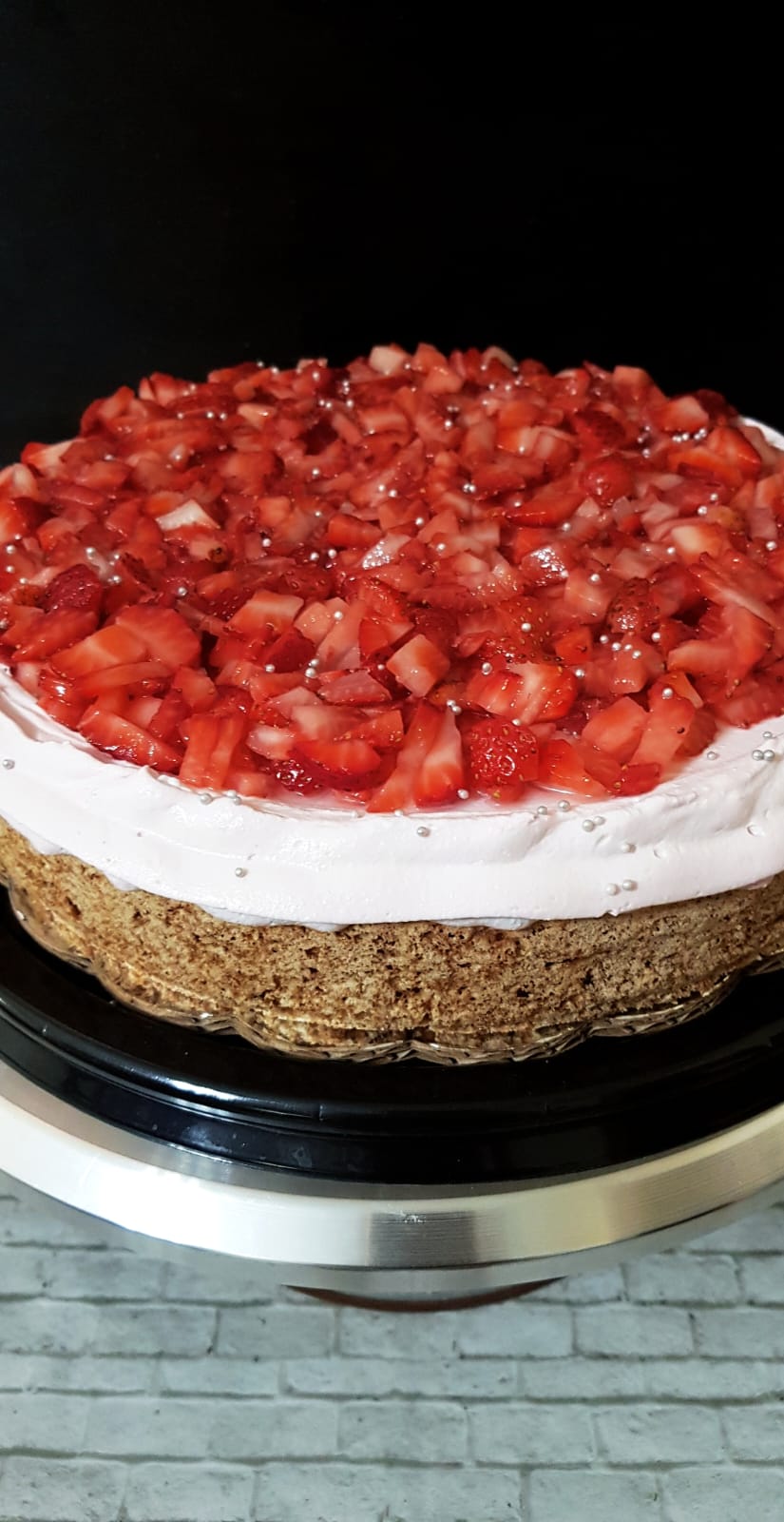 Mostachón fresas